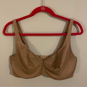 Cacique Tan Brown Unlined Full Coverage Bra